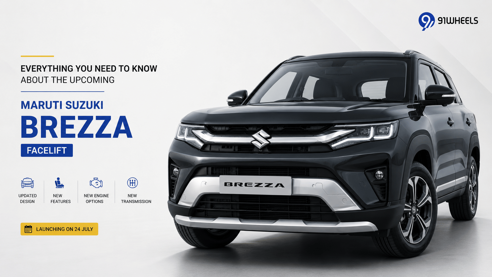 Top Things You Need To Know About The Upcoming Maruti Suzuki Brezza Facelift